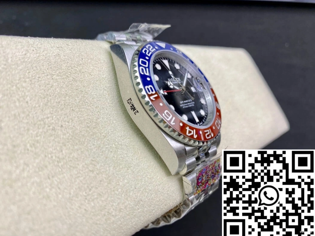 Black Clean Dial Rolex Master Factory M126710BLRO-0001 II GMT 0508